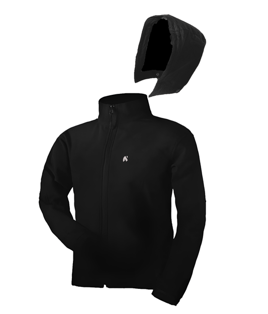 Naagorik Removable Hoodie Black